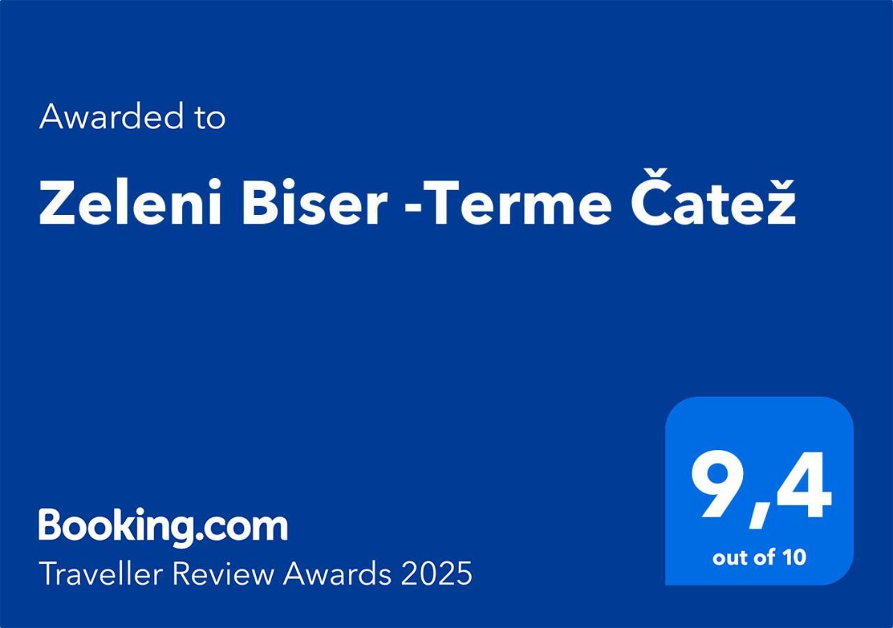 Zeleni Biser -Terme Catez Catez ob Savi Exteriér fotografie